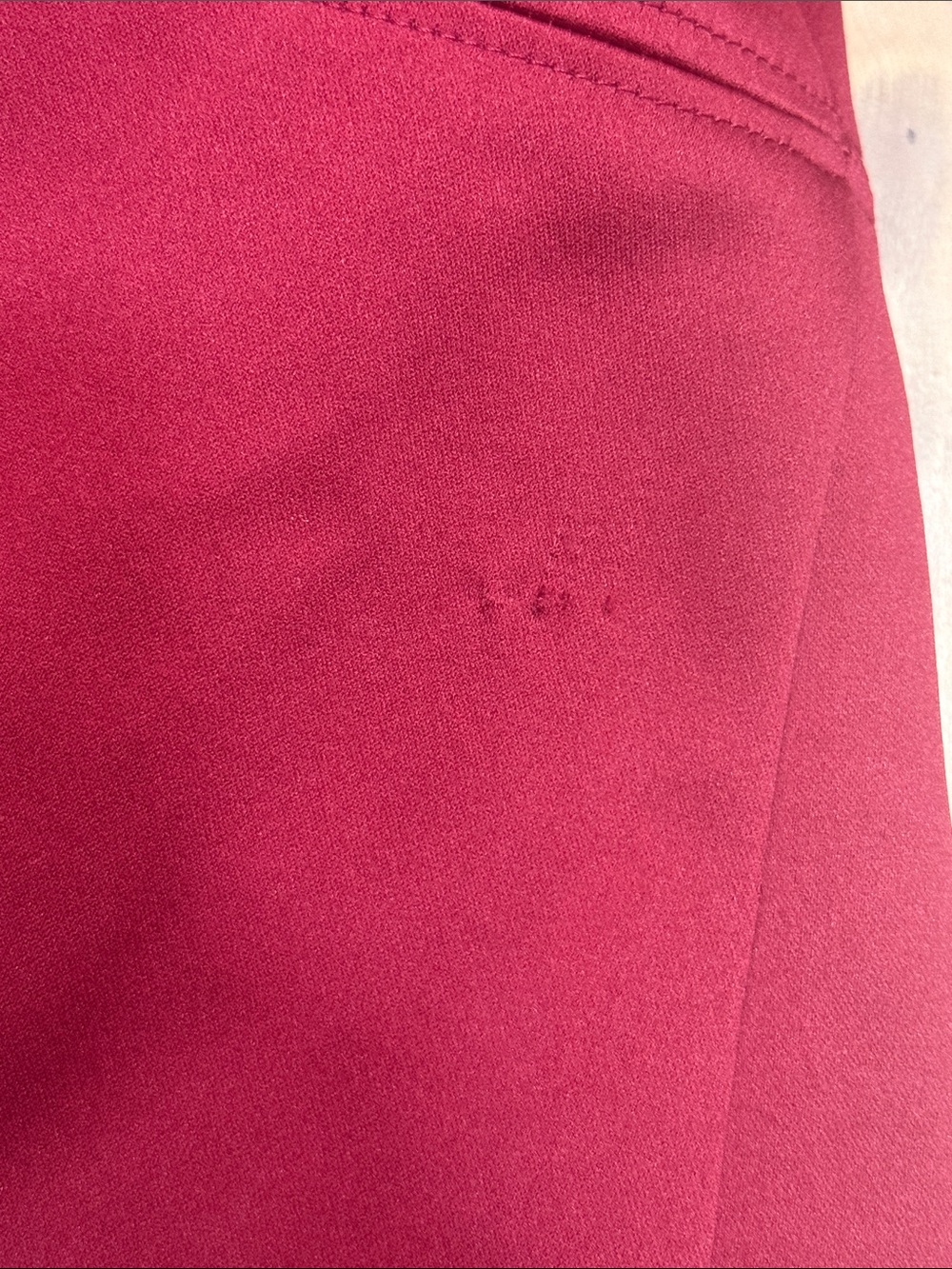 VTG Liz Claiborne Night Wine Raspberry Lace Skirt Suit Church Lady Cocktail - Picture 4 of 10